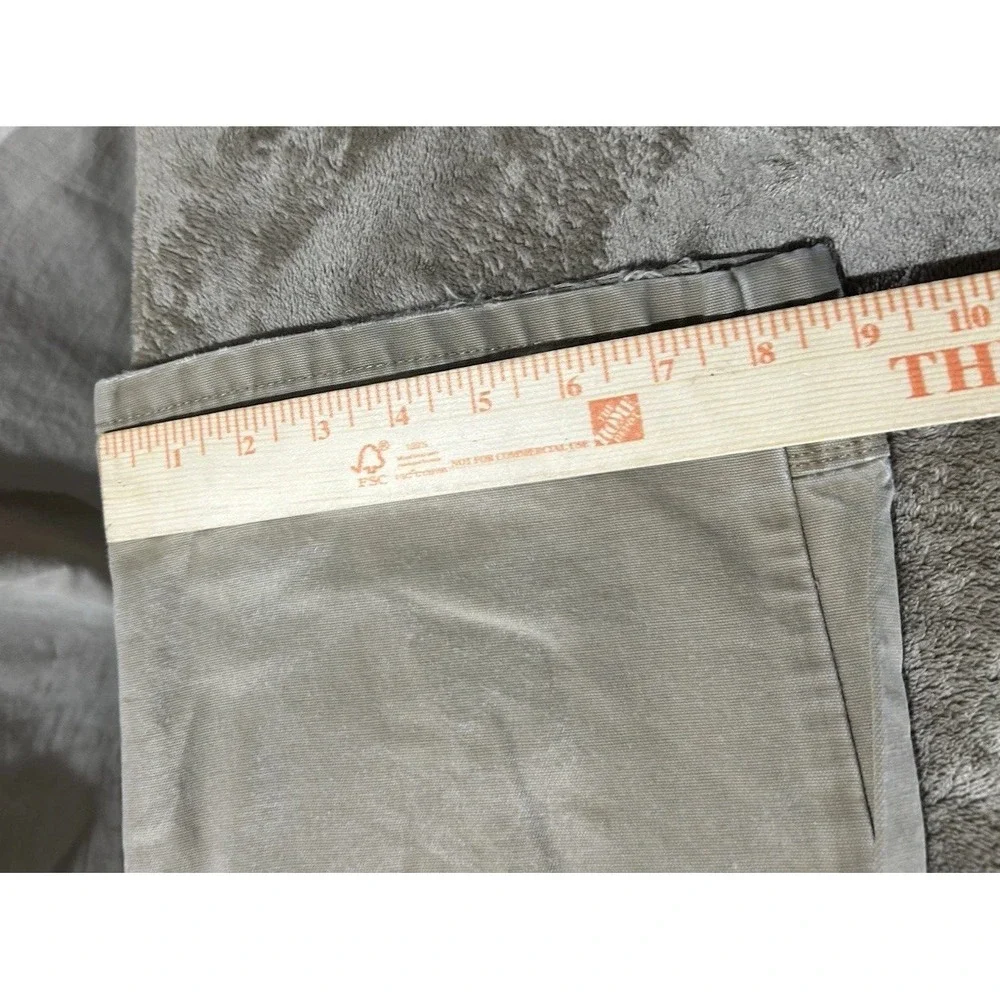 Eddie Bauer Men's Work Pants Khaki Tan Straight Leg Chinos Size 36x32